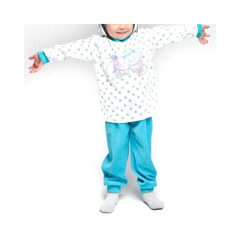 Pijama infantil terciopelo gatitos Pijama infantil terciopelo gatitos