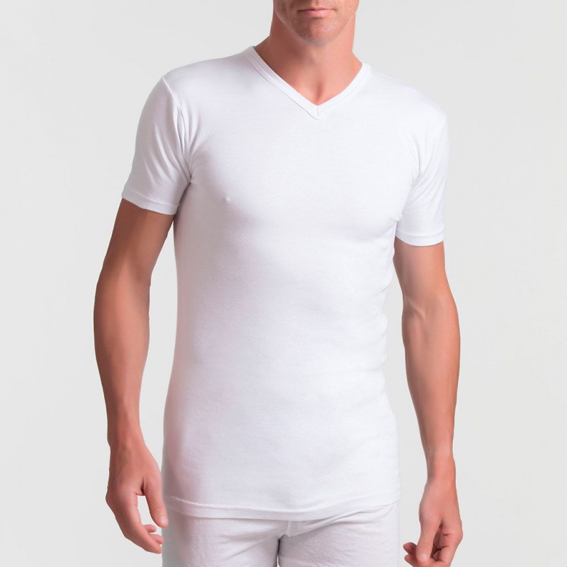 Camiseta interior manga corta Abanderado 255 termal térmico Camiseta interior manga corta Abanderado 255 termal térmico