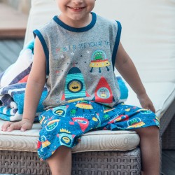 Pijama niño sin mangas Kinanit