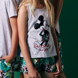 Pijama algodón niña Mickey...
